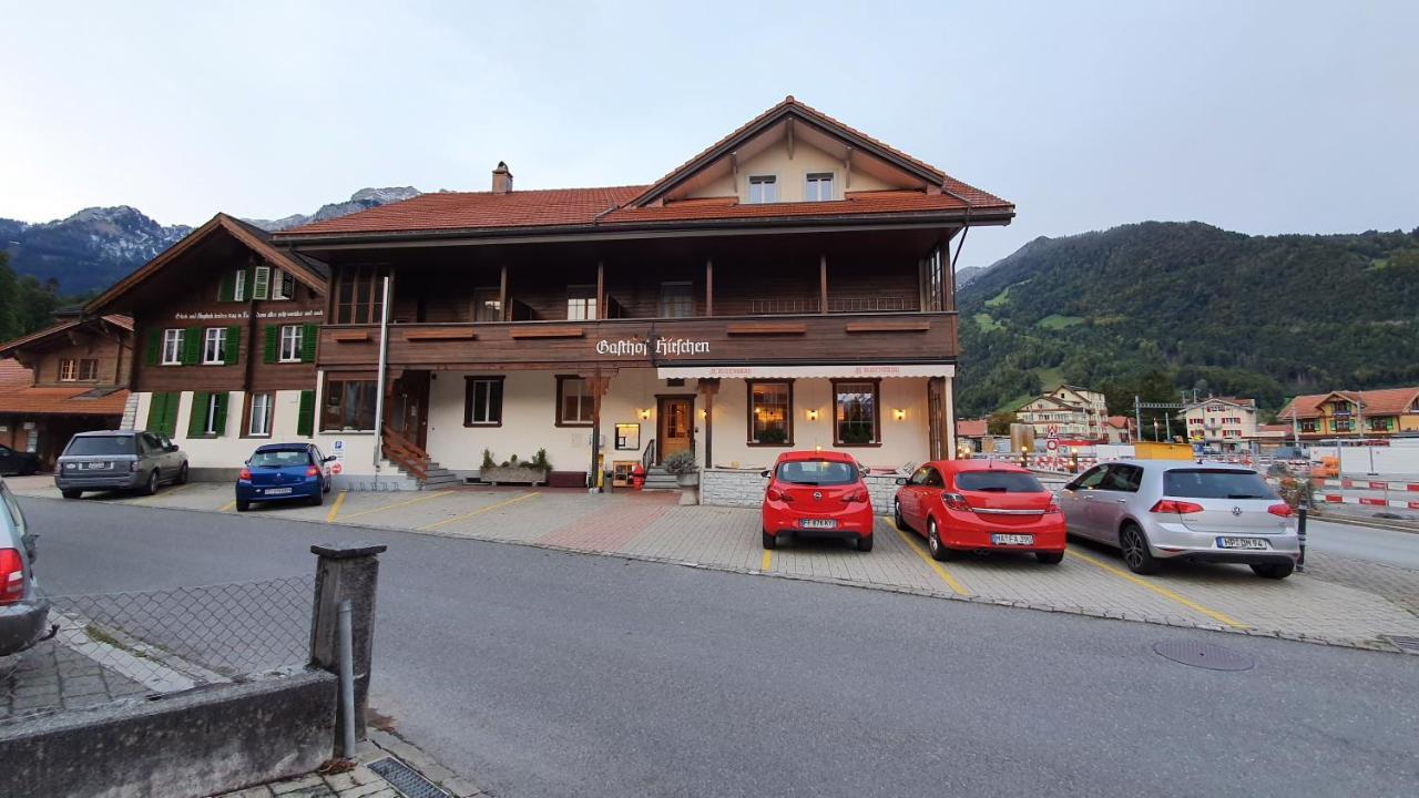 Gasthof Hirschen Wilderswil Exterior foto
